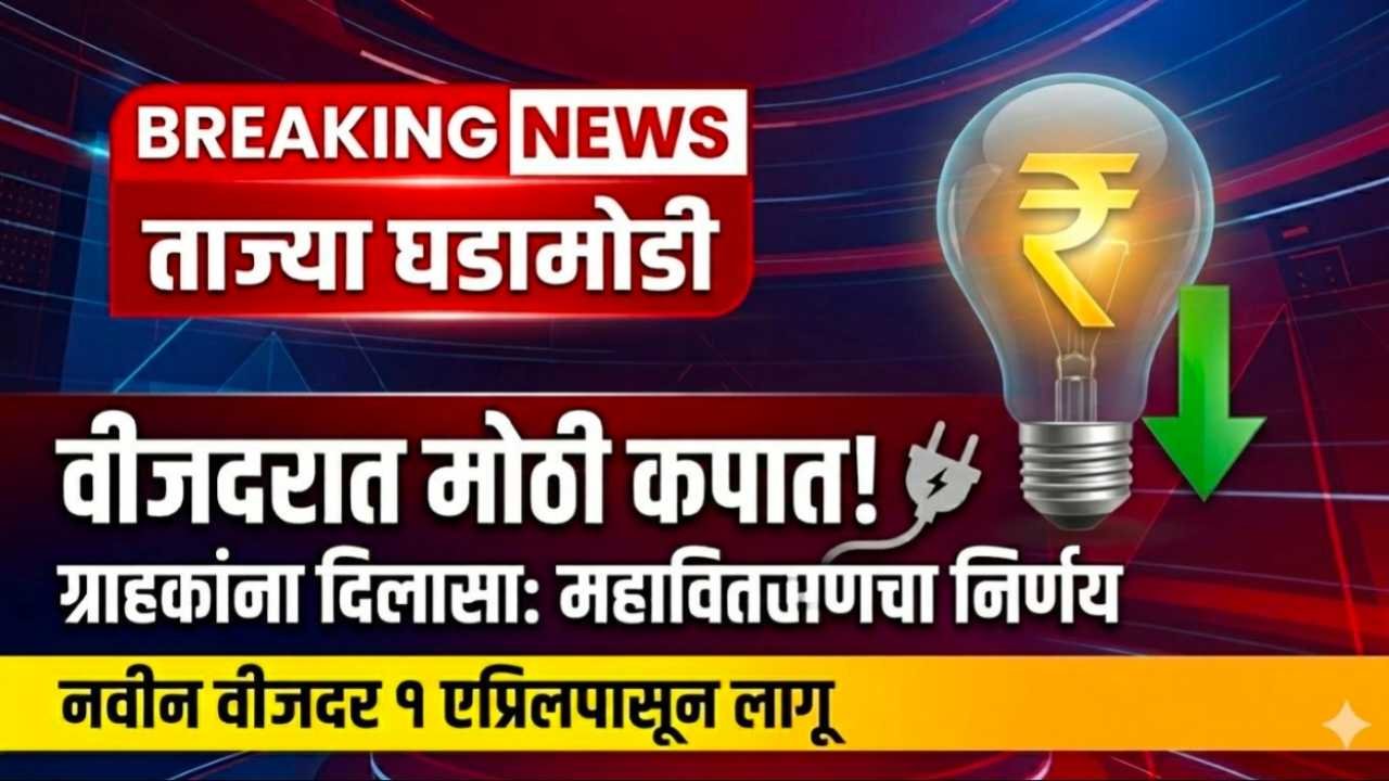 Mahavitran Light bill Rate Update